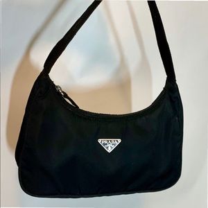 Vintage Black Prada Sport Nylon